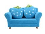 Comfortable Children's Sofa with 2 Strawberry Cushions