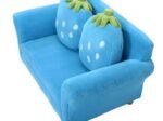 Comfortable Children's Sofa with 2 Strawberry Cushions