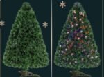 Artificial Christmas Tree 120 cm with LED Lights
