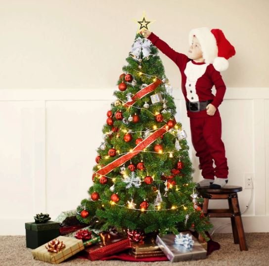 Artificial Christmas Tree 150 CM with Metal Stand