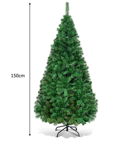 Artificial Christmas Tree 150 CM with Metal Stand