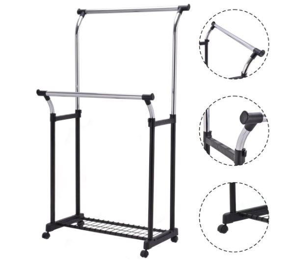 Clothes Rack Coat Racks on Wheels