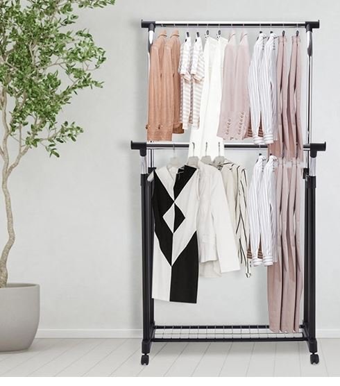 Clothes Rack Coat Racks on Wheels
