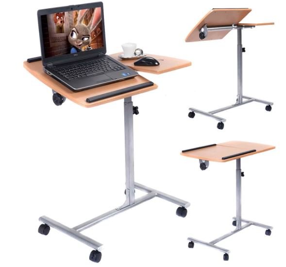 Folding Computer Table Adjustable Laptop Desk
