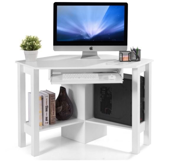 Corner Desk Computer Wooden Table 120 x 60 x 76.5 CM