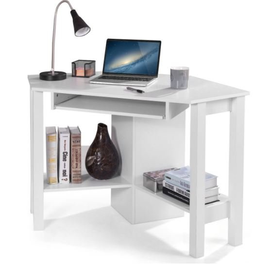 Corner Desk Computer Wooden Table 120 x 60 x 76.5 CM