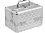 Makeup Cosmetic Case ABS 3 Levels with Mirror