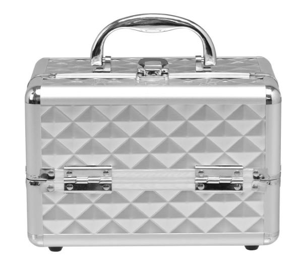 Makeup Cosmetic Case ABS 3 Levels with Mirror