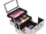 Makeup Cosmetic Case ABS 3 Levels with Mirror