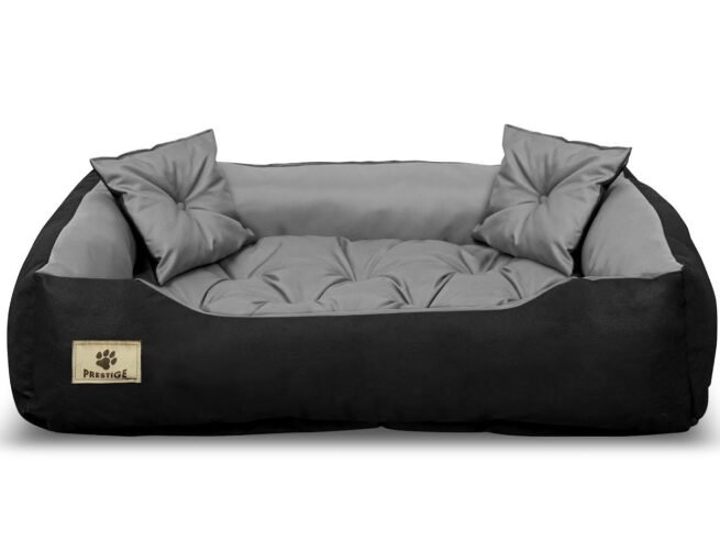 Dog Bed Playpen PRESTIGE 100x75 cm Waterproof Grey
