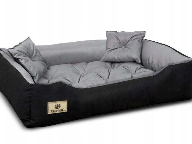Dog Bed Playpen PRESTIGE 75x65 cm Waterproof Grey