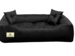 Dog bed playpen PRESTIGE 115x95 cm Waterproof Black
