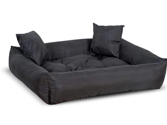 Dog Bed PONTON 100x75 cm Black