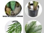 Artificial Plant 110cm in Pot Fake Areca Palm Tree