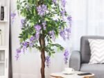Artificial Plant 150cm Fake Wisteria Flower Indoor Outdoor