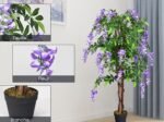 Artificial Plant 150cm Fake Wisteria Flower Indoor Outdoor