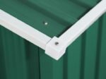 Metal Garden Shed Tool Storage 213x127x185 Green