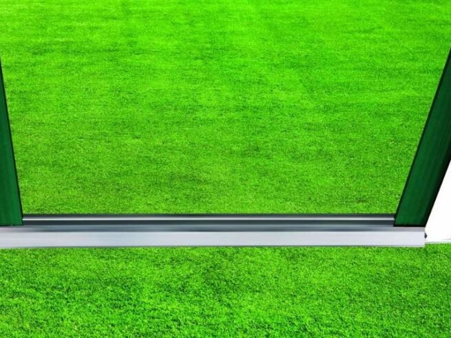 Metal Garden Shed Tool Storage 213x127x185 Green