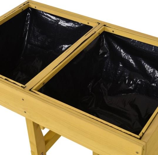 Garden Tray Wooden Planter Flower Pot