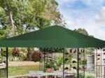 Gazebo Canopy 300cm x 300cm Sun Shade Cloth Green