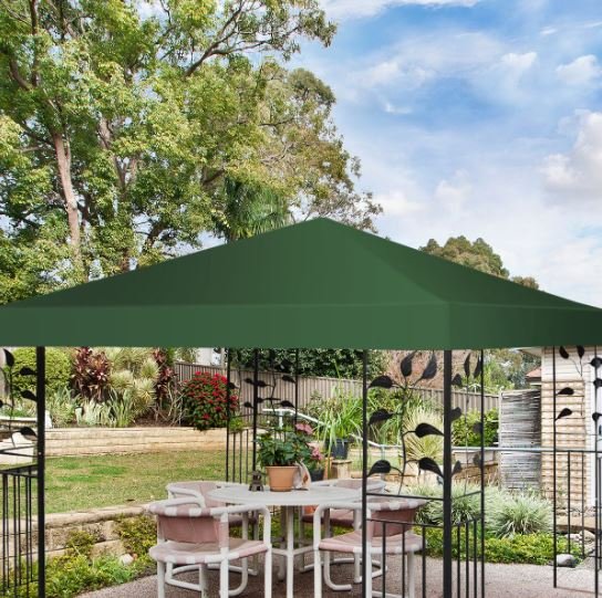 Gazebo Canopy 300cm x 300cm Sun Shade Cloth Green