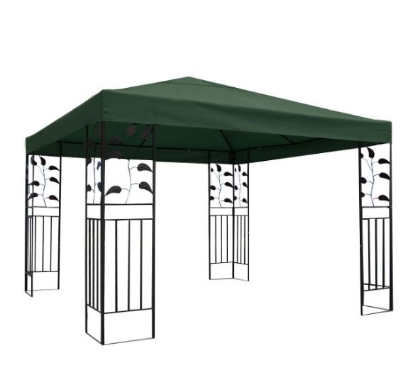 Gazebo Canopy 300cm x 300cm Sun Shade Cloth Green