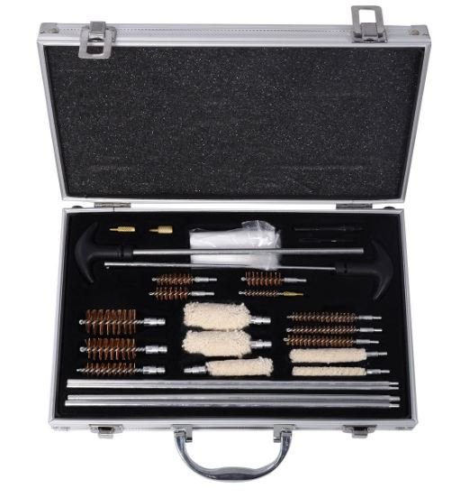 Universal Pistol Shotgun Cleaning Kit Case 78pcs