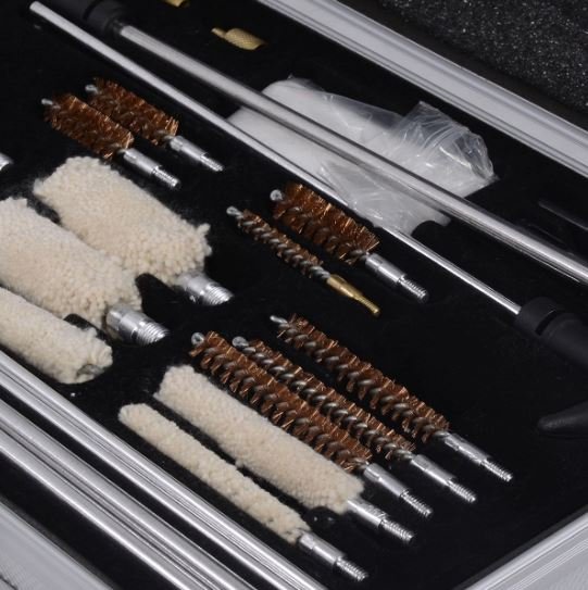 Universal Pistol Shotgun Cleaning Kit Case 78pcs