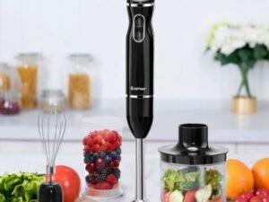 Hand Blender Measuring Cup Whisk Chopper Bowl