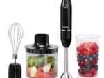 Hand Blender Measuring Cup Whisk Chopper Bowl