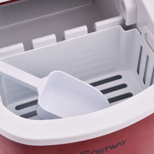 Ice Cube Maker Machine 2.2L Tank 12kg Ice/24h 2 Ice Sizes