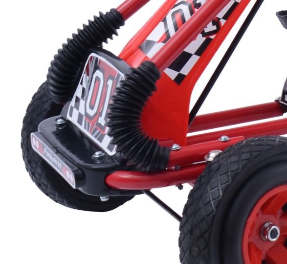 Children's Pedal Go-Kart Karting Bike Vehicle Red
