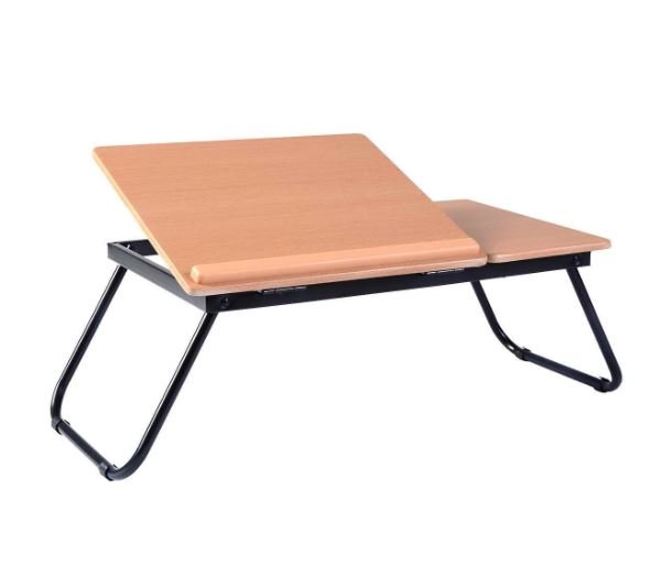 Laptop Riser Overbed Table Adjustable Foldable Stand