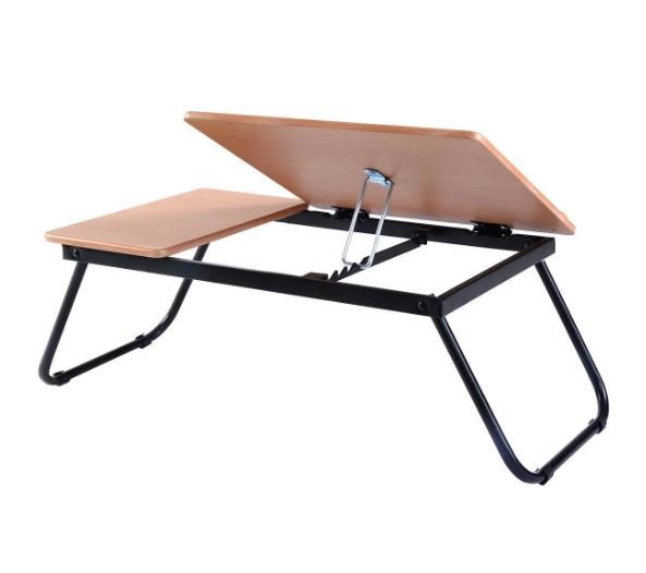Laptop Riser Overbed Table Adjustable Foldable Stand