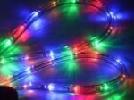 LED Light Tube 30m Lights Cord 1080 Multicolored Bulbs