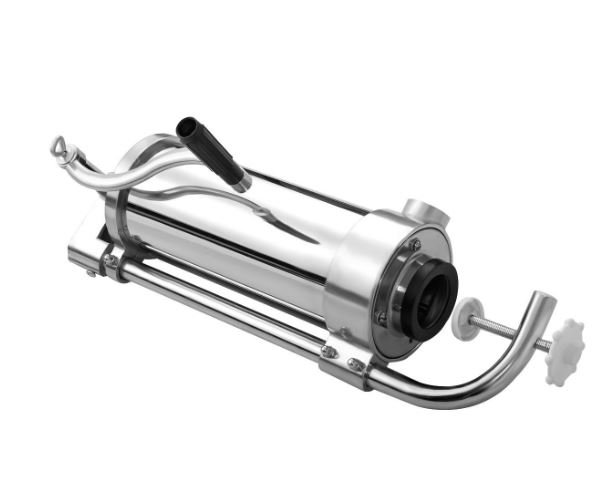 Stainless Steel Sausage Stuffer Maker 4 Different Tubes