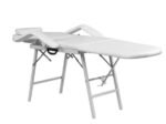 3 Zone Folding Massage Table Cosmetic SPA Bed White