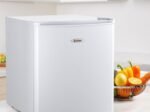White Mini Fridge 46L Silent Integrated Table Top