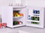 White Mini Fridge 46L Silent Integrated Table Top