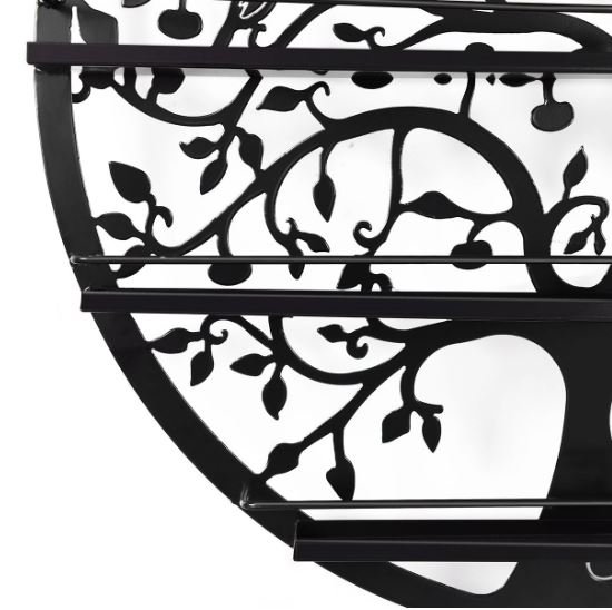 Nail Polish Display Racks Wall Mounted Shelf