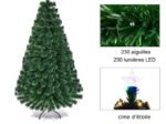 Artificial Christmas Tree 180cm Multicolor LED Lights
