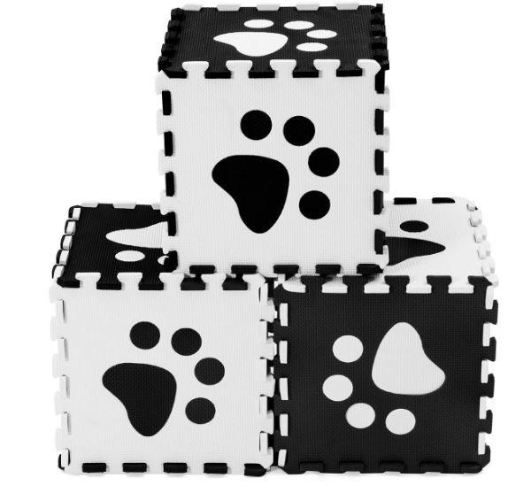 Children's Foam Play Mat 24 pcs Footprint