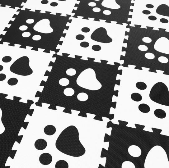 Children's Foam Play Mat 24 pcs Footprint