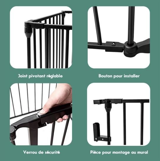 Safety Fence Steel Fireplace Protection