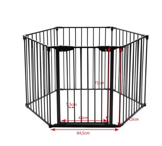 Safety Fence Steel Fireplace Protection