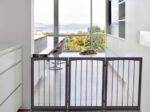 Collapsible Pet Safety Gate Dog Barrier