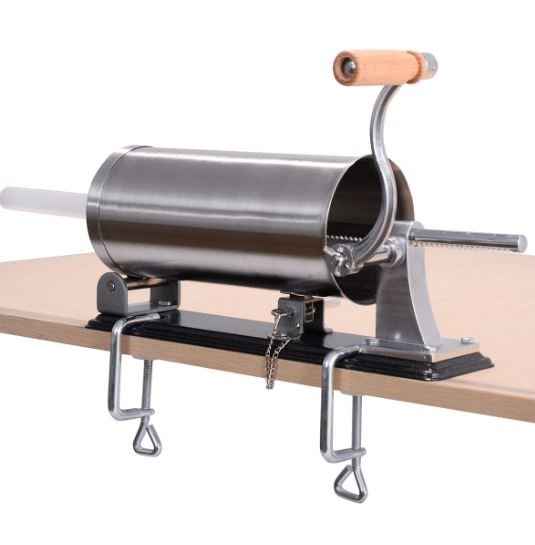 Stainless Steel Sausage Machine Stuffer Maker 4 Different Tubes