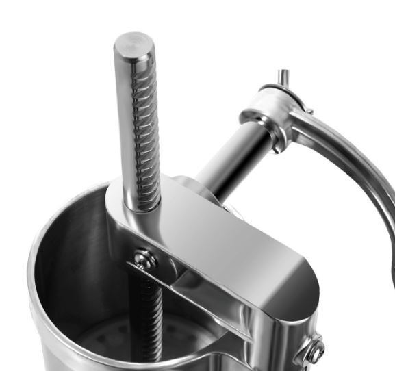GOPLUS Sausage Stuffer Stainless Steel 1.5L 4 Tubes