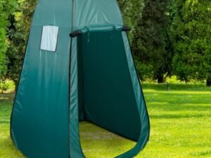 Shower Toilet Tent Portable&Foldable Green 120 x 120 x 190 cm