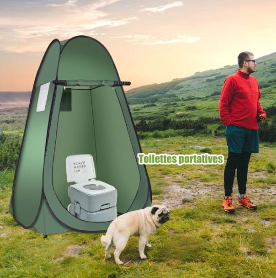 Shower Toilet Tent Portable&Foldable Green 120 x 120 x 190 cm
